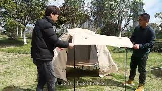 Hiking tent Company China Good Cheapest [upl. by Vershen319]