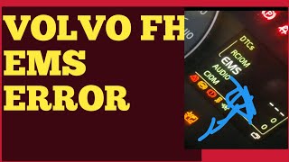 volvo fh ems error code [upl. by Lebasiairam]