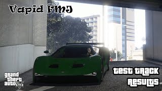 Vapid FMJ GTA Test Track  Race Results gtaTestTrack [upl. by Lona961]