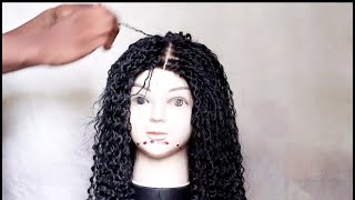 Restoring Curls After a Bad Hair Experienceswiss lacesynthetic wig [upl. by Ylahtan]