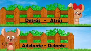 juego delante  atrás para niños [upl. by Kcerb]