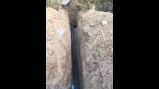 247 Plumbing amp Rooter converting septic system to city sewer Apple Valley Ca [upl. by Fidelis]