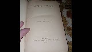 All the books I own 193 quotJane Eyrequot by Charlotte Brontë 1883 [upl. by Aidile]