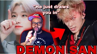 ATEEZ 에이티즈  Choi San Summoning Satan For 7 Minutes Reaction  Topher Reacts [upl. by Pepe]