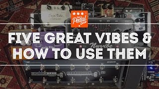 That Pedal Show – UniVibe Style Pedals Fulltone Sweet Sound Korg MXR amp Keeley [upl. by Oiratno]