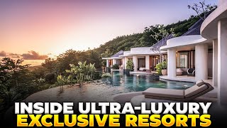 Inside the World of Ultra Luxury Exclusive RESORTS and VILLAS for 2024 [upl. by Nirrok]