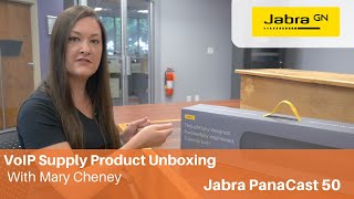 Jabra PanaCast 50 Video Bar Unboxing  VoIP Supply [upl. by Ayikan]