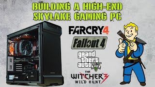 HighEnd Skylake Gaming PC Build i5 6600K  GTX 980Ti 2016 [upl. by Neztnaj192]