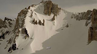 One line skiing at Cerro Martin Las Leñas Mendoza Argentina [upl. by Edsel462]