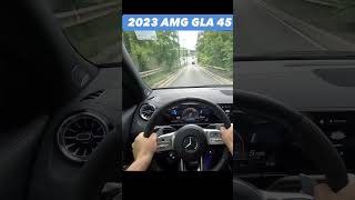 2023 AMG GLA 45 POV Full video on the channel 👇 [upl. by Kornher144]