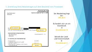 Grundsteuerreform 2025  Infovideo zur Berechnung [upl. by Ivanna823]