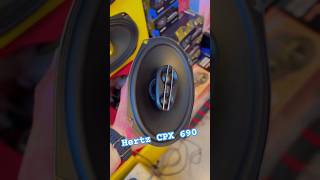 Hertz CPX 690  6quotx9quot coaxial speaker sound check [upl. by Boucher727]