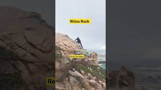 Rhino Rock Hongkong  Beautiful rock formation shorts asmr [upl. by Harpp]