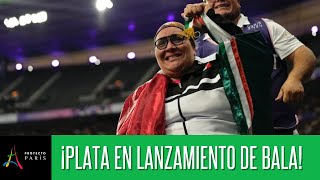 Gilda Cota se cuelga la PLATA en lanzamiento de bala en los Paralímpicos de París 2024 [upl. by Helm]