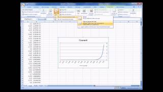 Faire un graphique deux axes Y sous Excel 2007 [upl. by Winfield771]