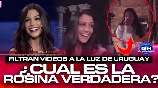 ¿CUAL ES LA VERDADERA Filtran VIDEOS DE ROSINA en un REALITY URUGUAYO donde era MALA COMPAÑERA [upl. by Messab]