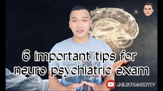 6 TIPS TO PASS THE NEURO  PSYCHIATRIC EXAMINATION  JAILBOYMAKOYTV [upl. by Akkahs]