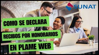 PLAME web Declaración de recibos por honorarios Facil y rápido plameweb [upl. by Nylegna]