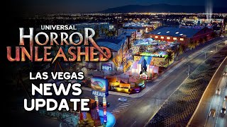 Universal Horror Unleashed Las Vegas  Name Officially Announced and Rumor Update [upl. by Ankney]