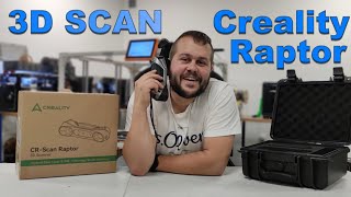 Creality CRScan Raptor Unboxing a můj První 3D Scan – Vysoce Přesné Skenování s Modrým Laserem [upl. by Julianne]