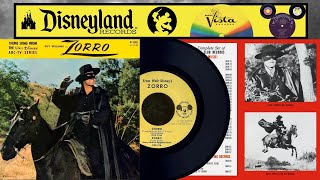 Walt Disneys ZORRO  TV Theme Song  Henry Calvin amp The Mellomen [upl. by Ninetta]