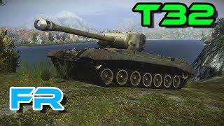 Gameplay commenté FR  T32  Abbaye  World of Tanks [upl. by Alexi]