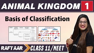 Animal Kingdom 01  Basis of Classification  Class 11NEET  RAFTAAR [upl. by Persse339]