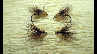 Tying a Lacewing Moth Dry Fly with Davie McPhail [upl. by Atnohsal586]