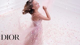 Natalie Portman for Miss Dior Rose N’Roses the new fragrance [upl. by Aicirt]