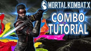 Mortal Kombat X KENSHI Combos  BALANCED Combo Tutorial [upl. by Llerihs]