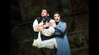 Yusif Eyvazov Anna Netrebko Michael Volle  “Vittoria Vittoria” from Tosca Met Opera 2018 [upl. by Kcirdef939]