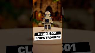 LEGO STAR WARS SNOWTROOPER CLON 501 CUSTOM lego legostarwars starwars clonewars clonearmies [upl. by Nohsauq]