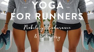 YOGA FOR RUNNERS  REST AND RECOVERY  30 MINUTE  REAL TIME [upl. by Arbua]