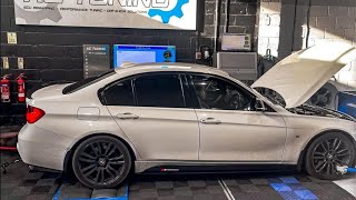 2012 BMW 330D Hits The Dyno For A Stage 1 Tuning Session [upl. by Phedra]