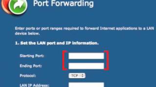 How to enable Port Forwarding on the Q1000 Qwest Wireless N VDSL Modem Router [upl. by Aihsinat]