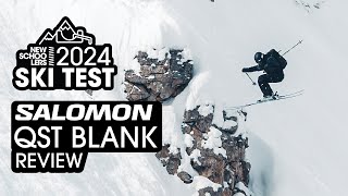 Should you be skiing the SALOMON QST BLANK for winter 20232024 Newschoolers Ski Test Review [upl. by Vaughan150]