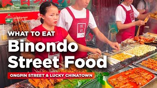 BINONDO Food Trip 2024  Popular Eats at Ongpin Street and Lucky Chinatown  Manila Philippines [upl. by Lennox]