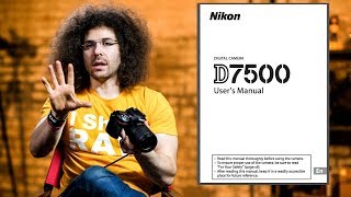 Nikon D7500 Users Guide [upl. by Lotson]