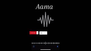 Aama song hai ta 🎶💜aamasong trending [upl. by Cudlip874]