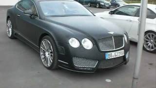 Mansory Bentley Continental GT  GTC Speed  Meilenwerk Böblingen [upl. by Abisia]