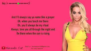 Tiesto Rita Ora  Ritual Karaoke Instrumental amp Lyrics [upl. by Gaskill88]