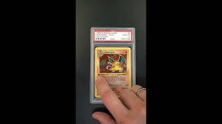 1999 Pokemon Base Set Shadowless 1st Edition Holo Charizard 4 PSA 10 GEM MINT [upl. by Akinirt]