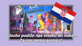 Winx Club Season 6 Opening CroatianHrvatski Lyrics HQ [upl. by Lerud]