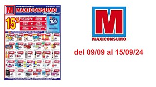 Ofertas Maxiconsumo AR del 090924 al 150924 [upl. by Etom]