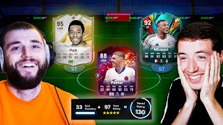 CRAZY 120 FUT DRAFT ATTEMPT EAFC25 ULTIMATE TEAM [upl. by Nerfe]