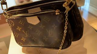 Glimpse Louis Vuitton Multi Pochette Accessoires [upl. by Aym381]