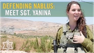 Defending Nablus Meet Sgt Yanina [upl. by Aronel862]