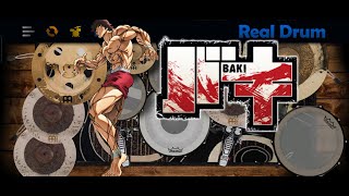 Baki Op Real drum cover [upl. by Amhser]