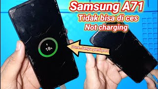 Samsung A71 charging problem solution  how to fix samsung a71 not charging [upl. by Efeek]