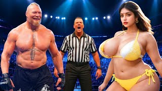 🔥WWE 2K25  Sakshi Malik Vs Brock Lesner  WWE2k September 2 2024 brocklesnar [upl. by Cirilla]